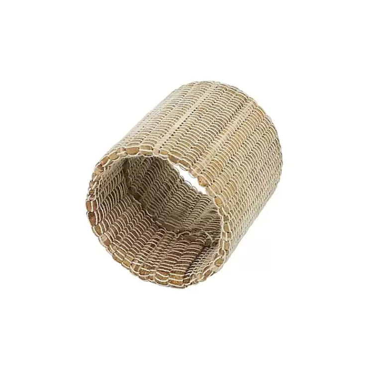 Woven Neutral 4-pc. Napkin Ring Set>Kirklands Home Sale