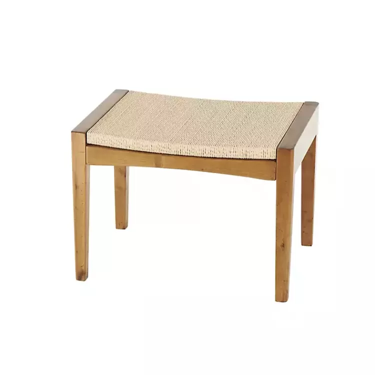 woven_rope_and_birch_wood_stool_ottoman_5.webp Woven Rope and Birch Wood Stool Ottoman>Kirklands Home Online
