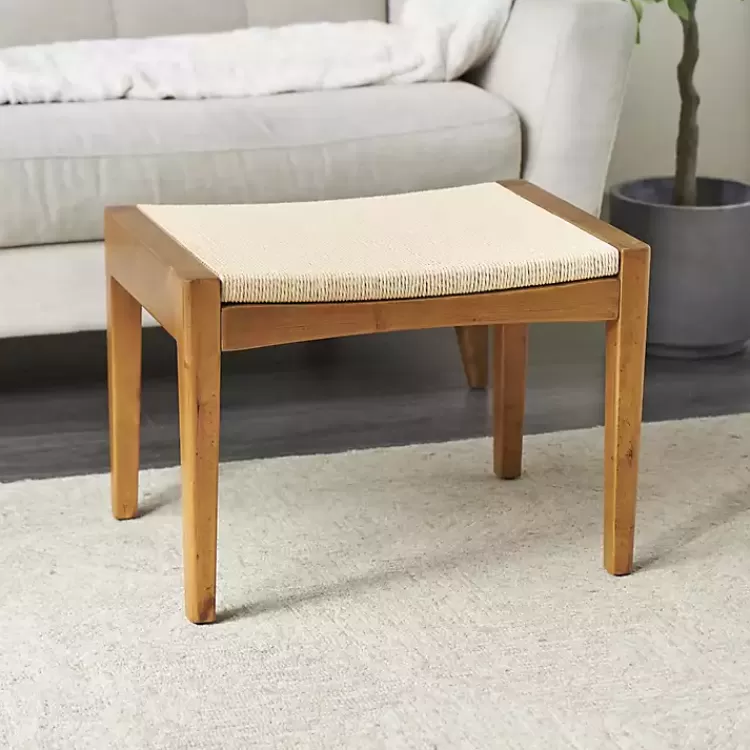 woven_rope_and_birch_wood_stool_ottoman_6.webp Woven Rope and Birch Wood Stool Ottoman>Kirklands Home Online