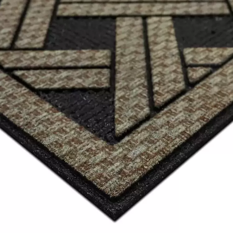 woven_wicker_pattern_doormat_2.webp Woven Wicker Pattern Doormat>Kirklands Home Cheap
