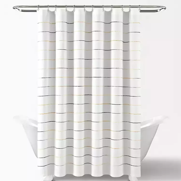 yellow_and_gray_ombre_stripe_shower_curtain_5.webp Yellow and Gray Ombre Stripe Shower Curtain>Kirklands Home Outlet