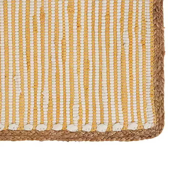 yellow_and_white_striped_placemats_set_of__2.webp Yellow and White Striped Placemats, Set of 4>Kirklands Home Flash Sale