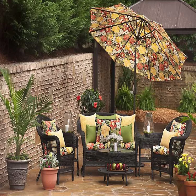 Herringbone Outdoor Pillows, Set of 2>Kirklands Home New