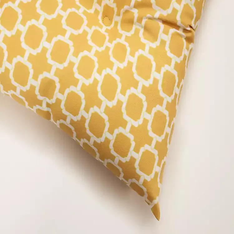 yellow_pattern_tufted_outdoor_settee_cushion_3.webp Pattern Tufted Outdoor Settee Cushion>Kirklands Home Cheap