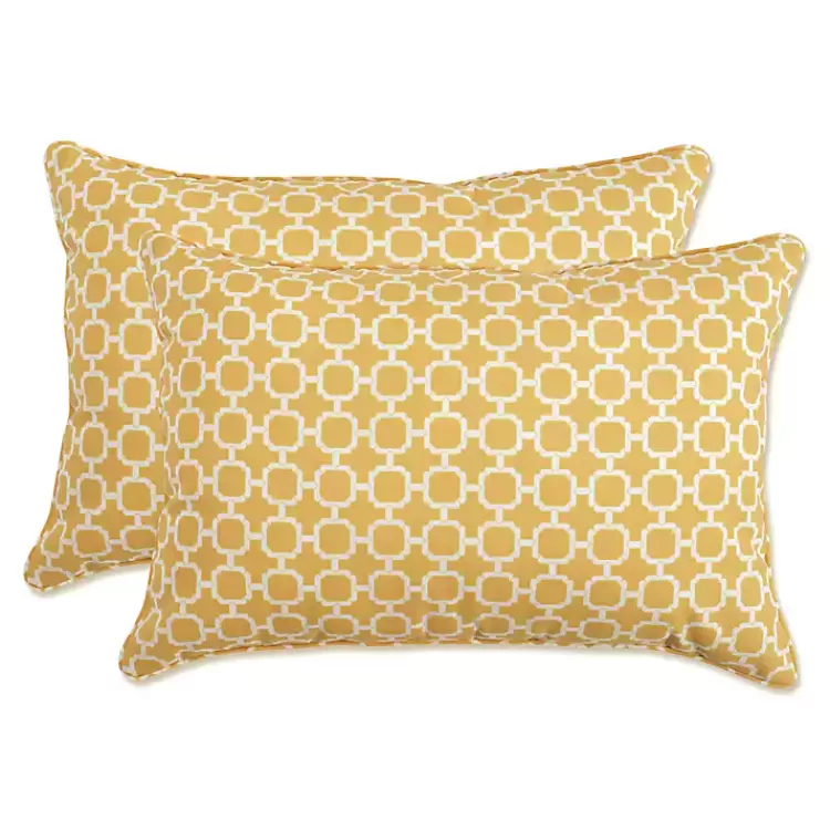 Pattern XL Outdoor Lumbar Pillows, Set of 2>Kirklands Home Hot