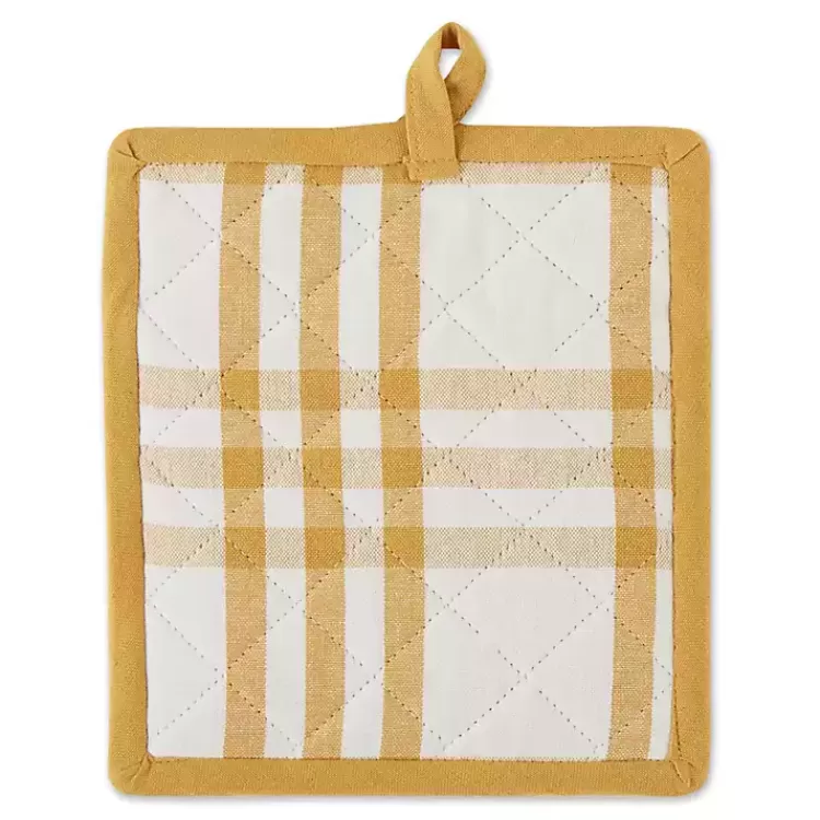 yellow_plaid_eat_drink_enjoy_pc_dish_towel_set_2.webp Yellow Plaid Eat Drink Enjoy 4-pc. Dish Towel Set>Kirklands Home New