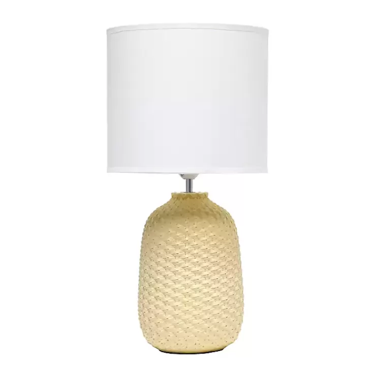 Purled Ceramic Table Lamp>Kirklands Home New