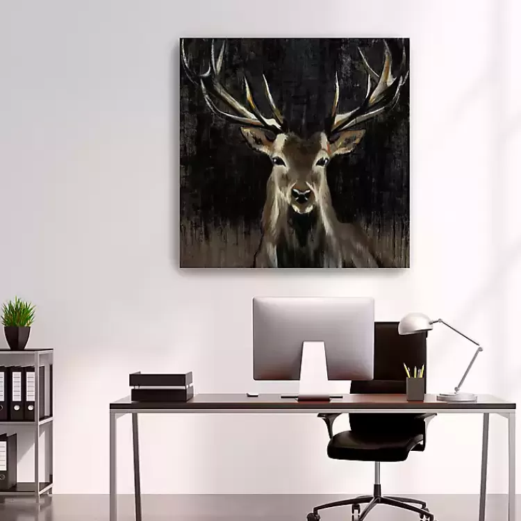Young Buck Giclee Canvas Art Print, 40x40 in.>Kirklands Home Sale