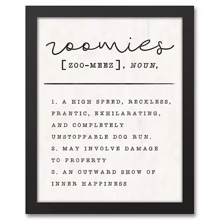 Zoomies Framed Canvas Art Print, 12x15 in.>Kirklands Home Shop