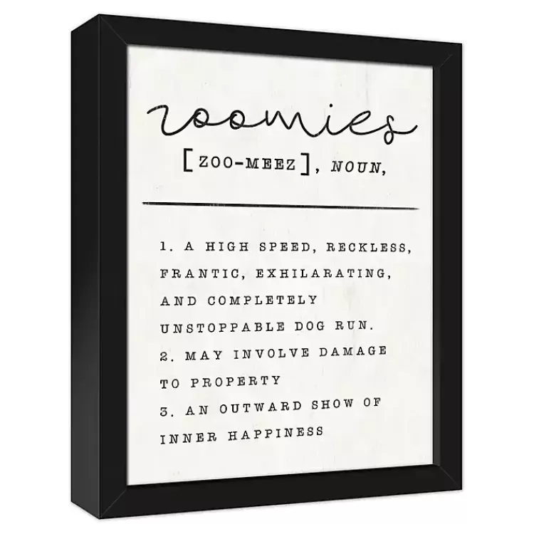 Zoomies Framed Canvas Art Print, 12x15 in.>Kirklands Home Shop